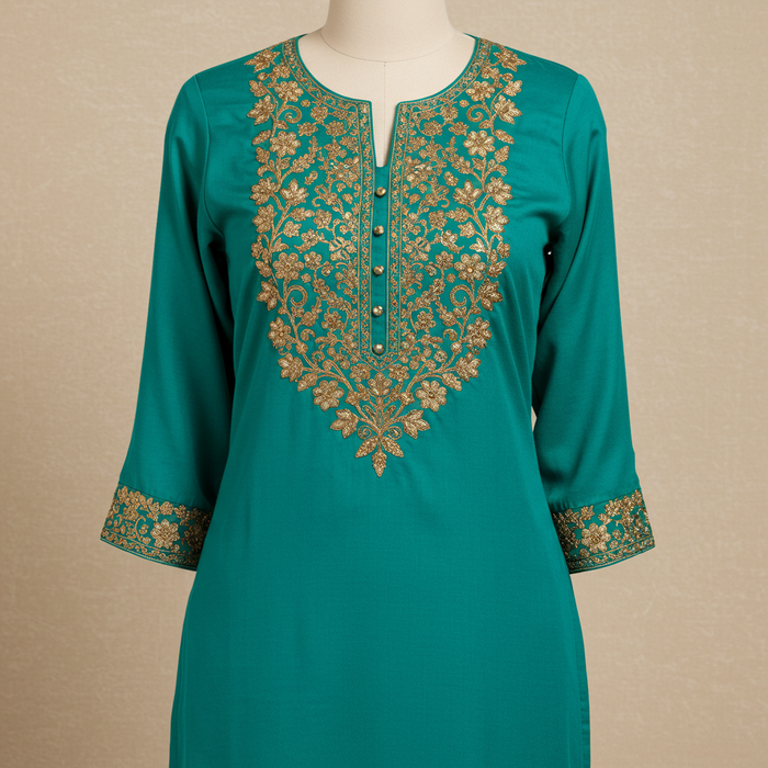 Embroided Kurtis