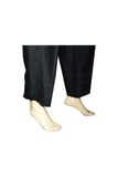 Black Cotton Full Embroided Trouser