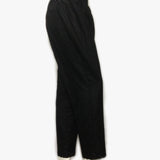 Black Cotton Full Embroided Trouser