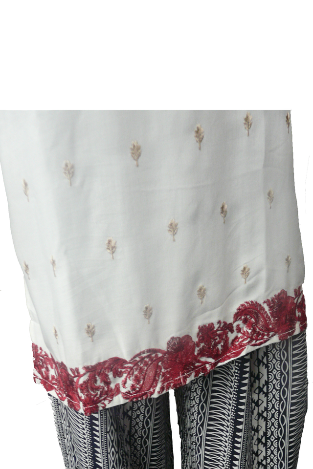 Embroidered Multi-Color Kurti