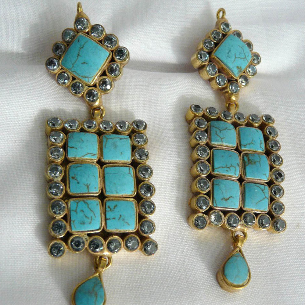 Earings Pair with Stones