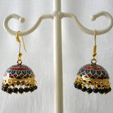 Jaipori meenakari jhumki
